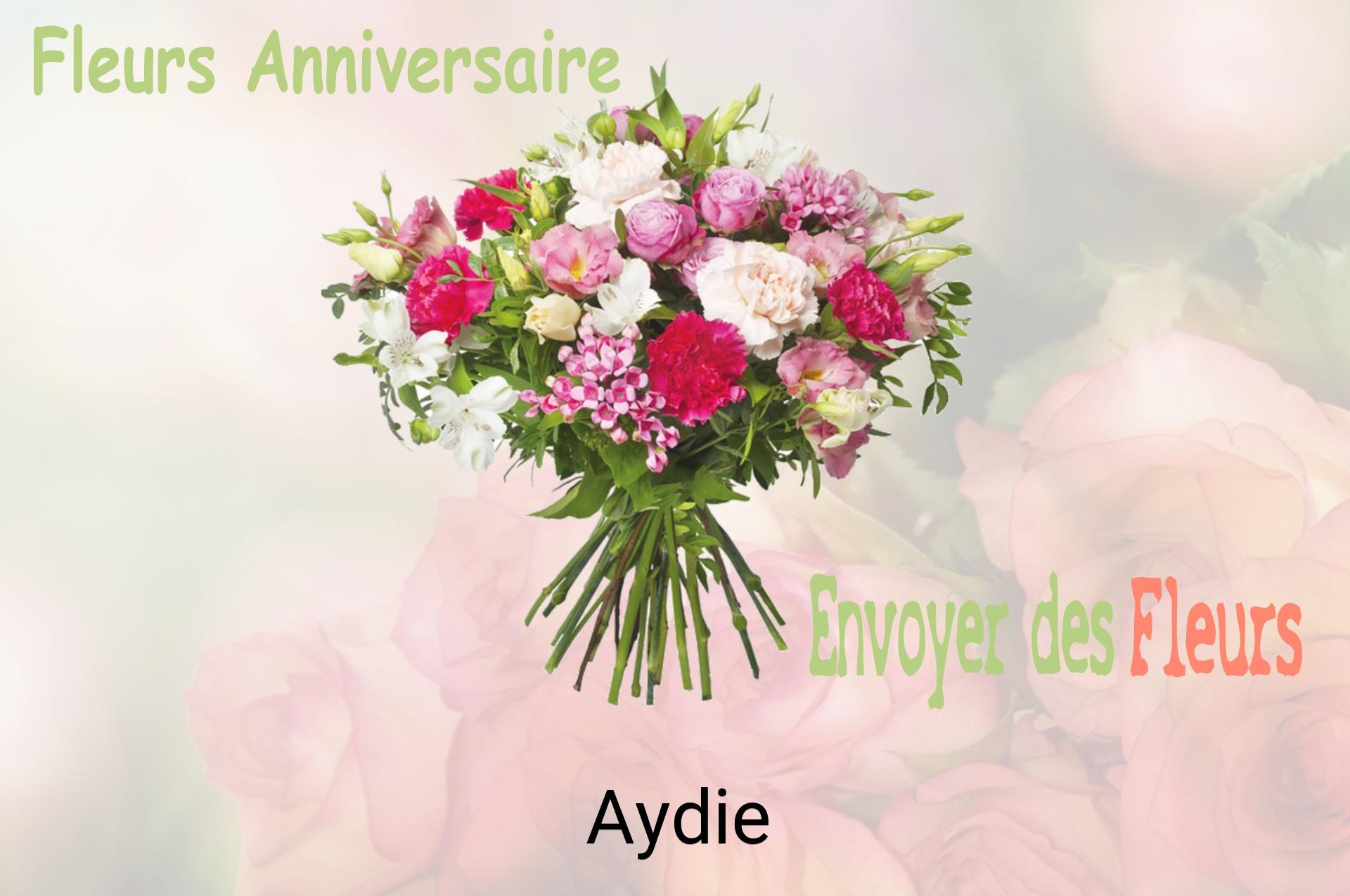 Bouquet de fleurs d’anniversaire livré à Aydie